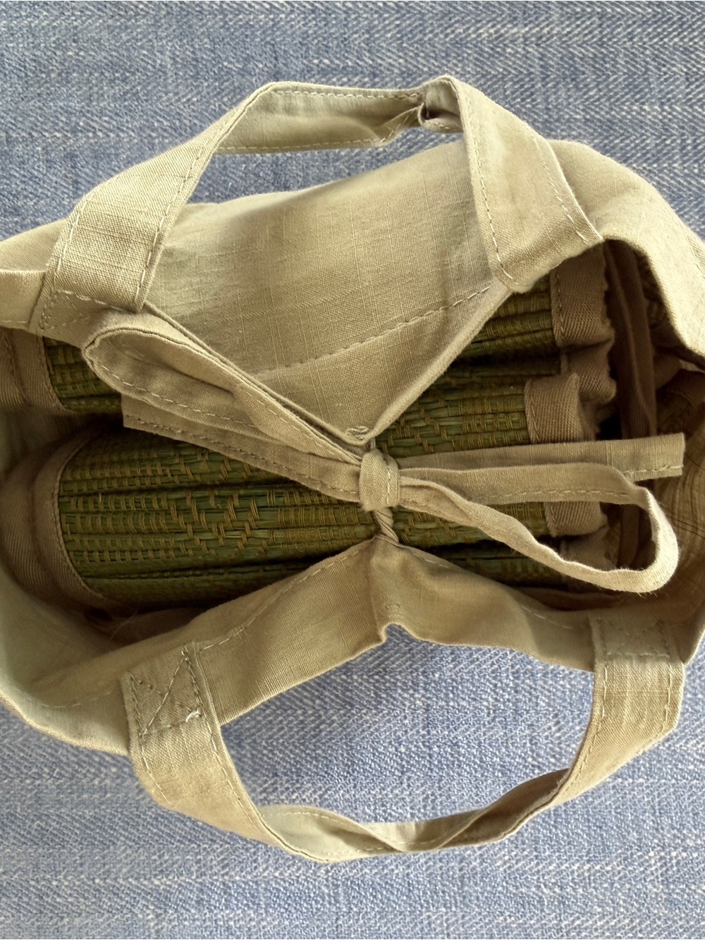 Lorna Murray straw sun hat olive green - small - Picture 5 of 8
